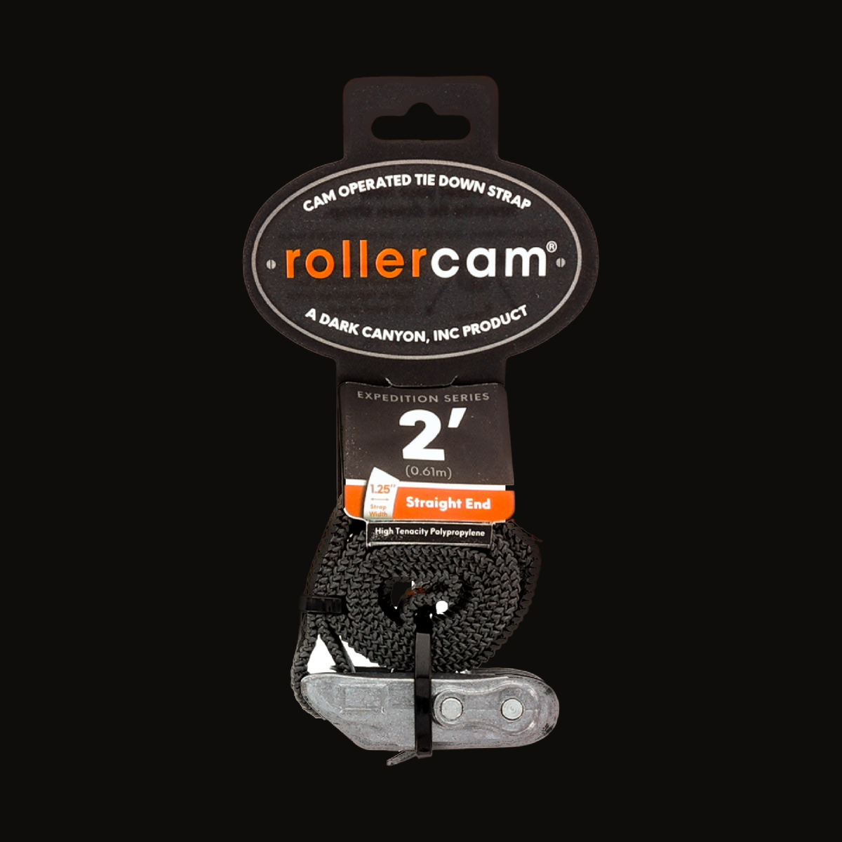Rollercam 1.25" Cam Strap, Straight End, view 2