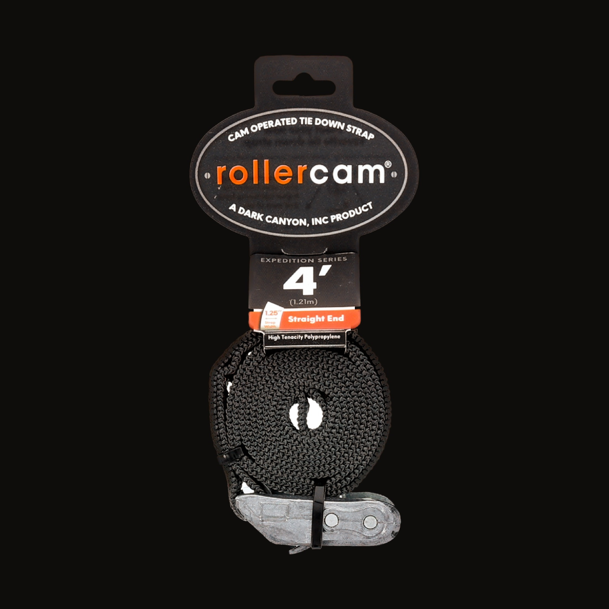 Rollercam 1.25" Cam Strap, Straight End, view 4
