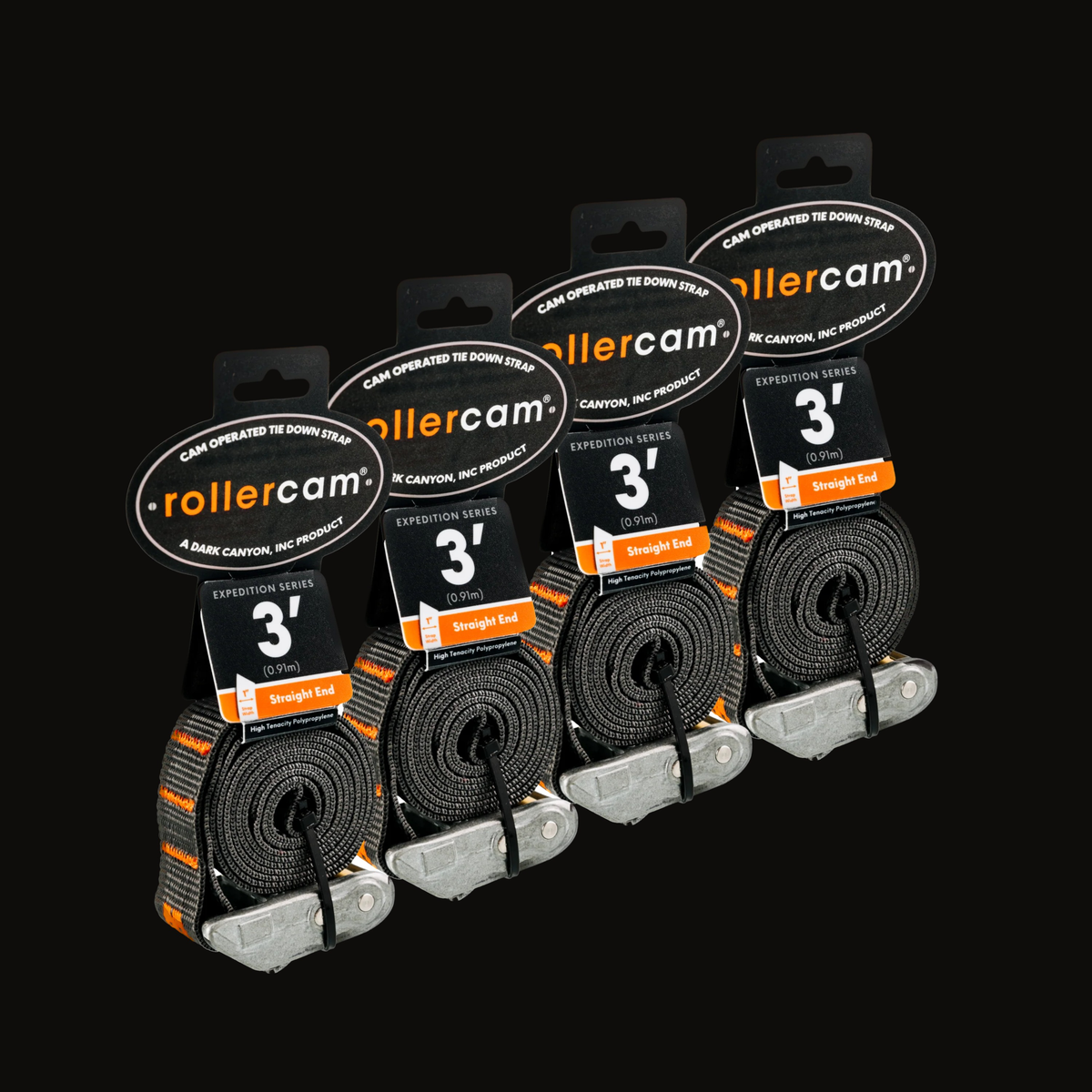 Rollercam 1" Cam Strap, Straight End in Expedition Grey, view 21