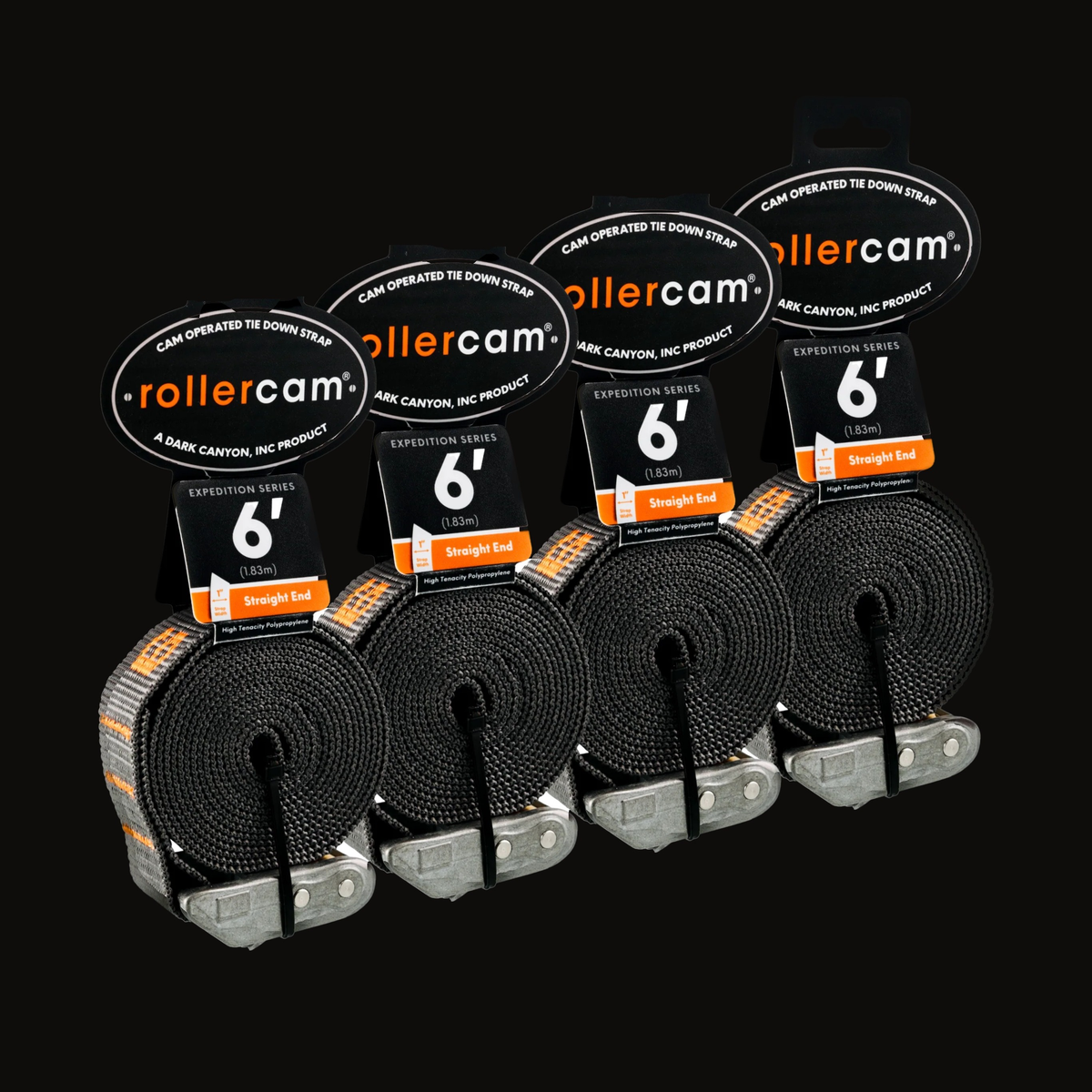 Rollercam 1" Cam Strap, Straight End in Expedition Grey, view 23