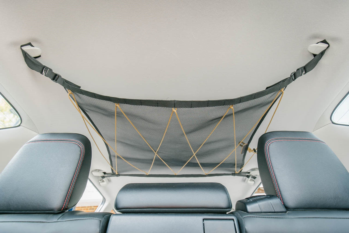 The empty 4Runner attic seen from the cargo area