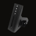 Sherpa HD awning mount, black powder coat, three-quarter view