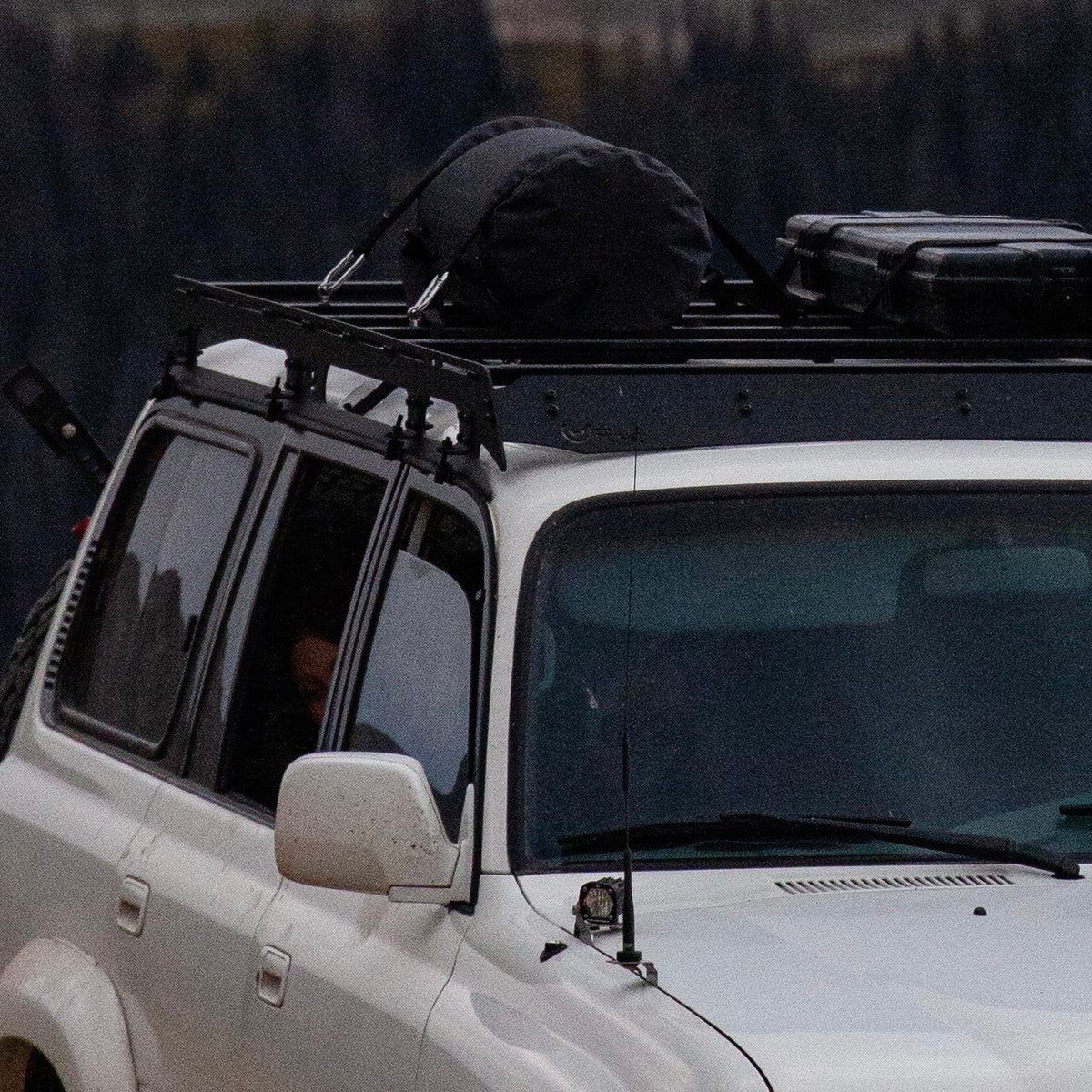 The elastic core of the Colfax cargo strap under tension