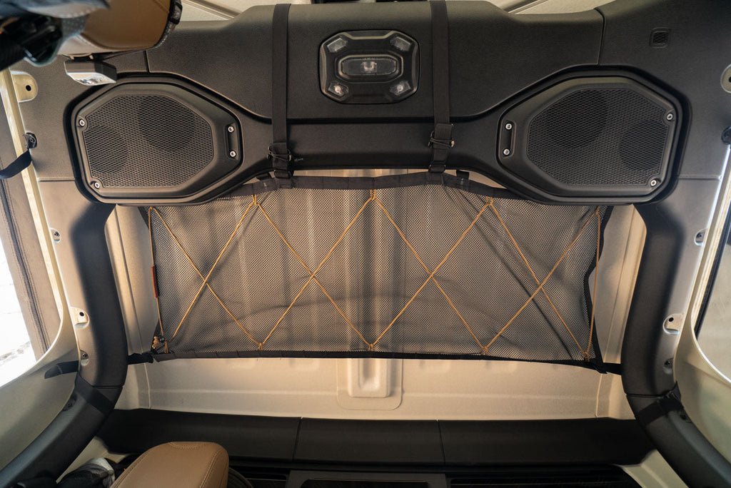 The Gladiator attic full width under the hardtop, empty