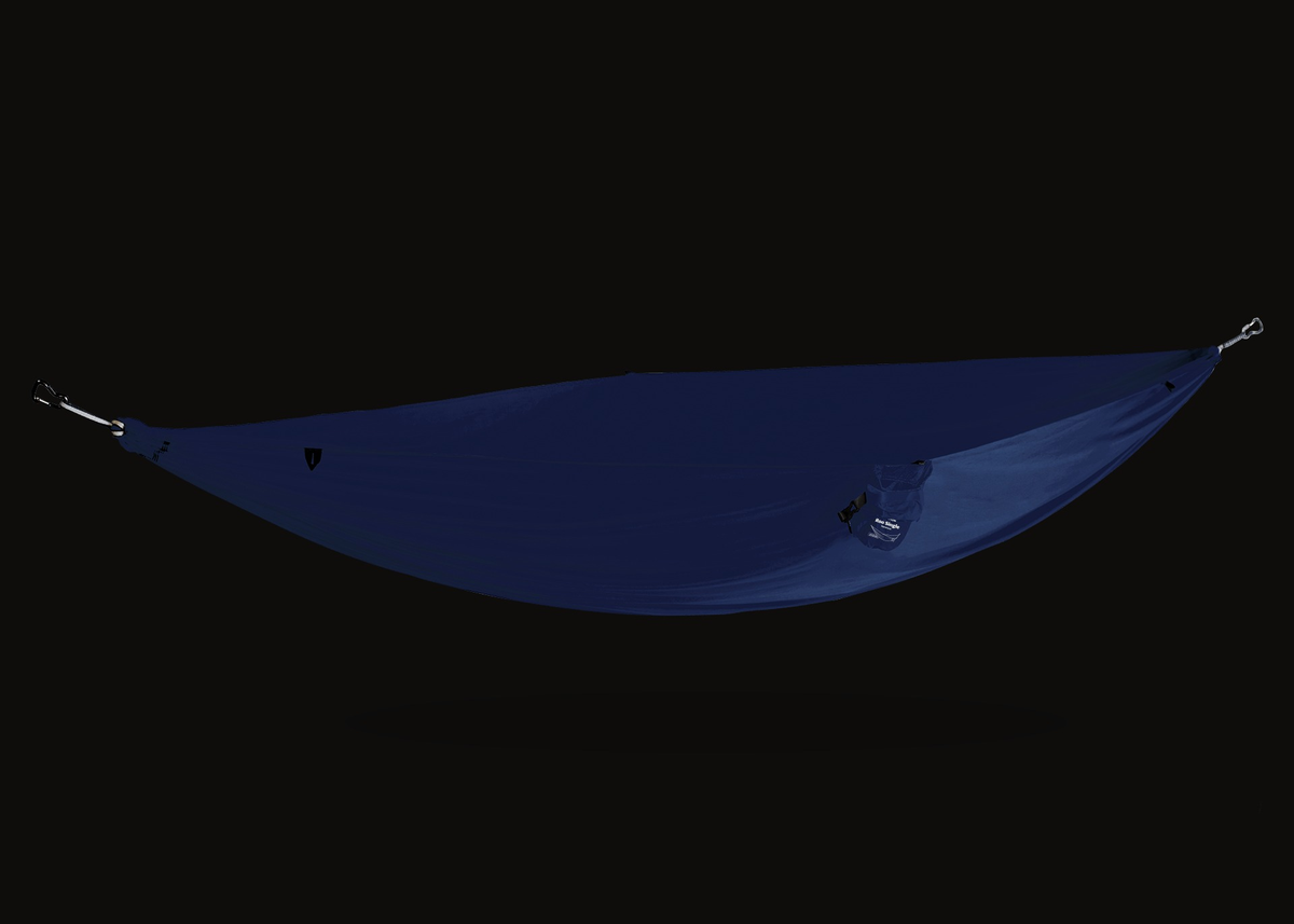 Roo Single hammock in Midnight navy
