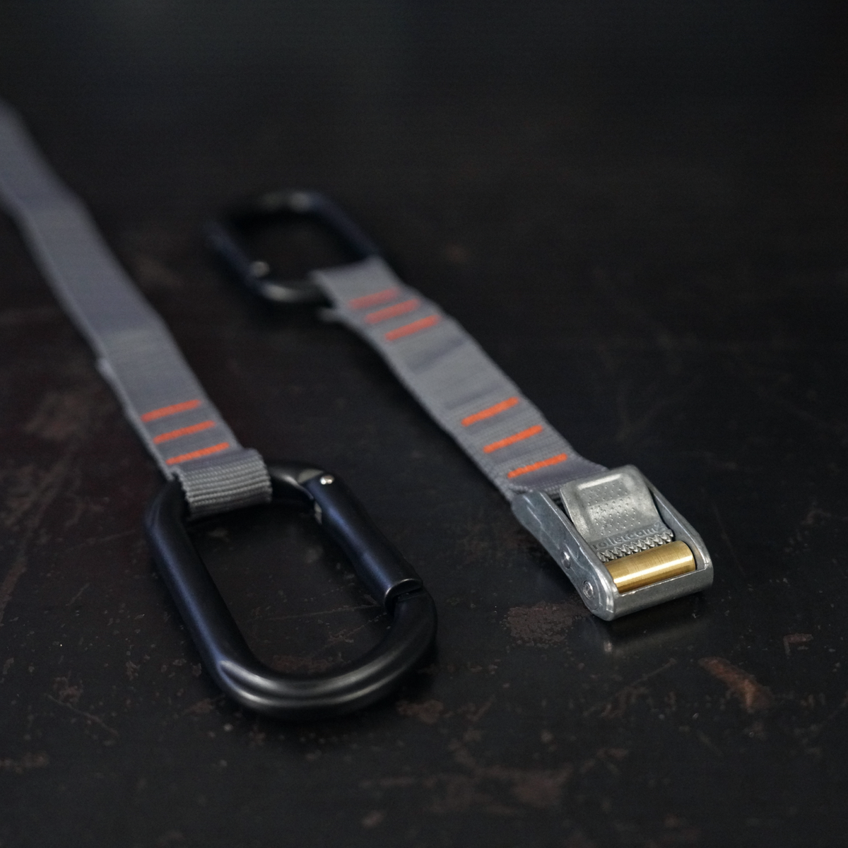 Rollercam 1" Cam Strap, Carabiner End in Graphite, view 2