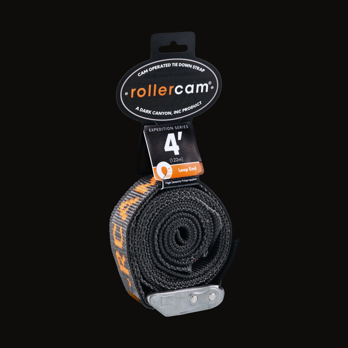 Rollercam 1" Cam Strap, Loop End in Expedition, 4 ft