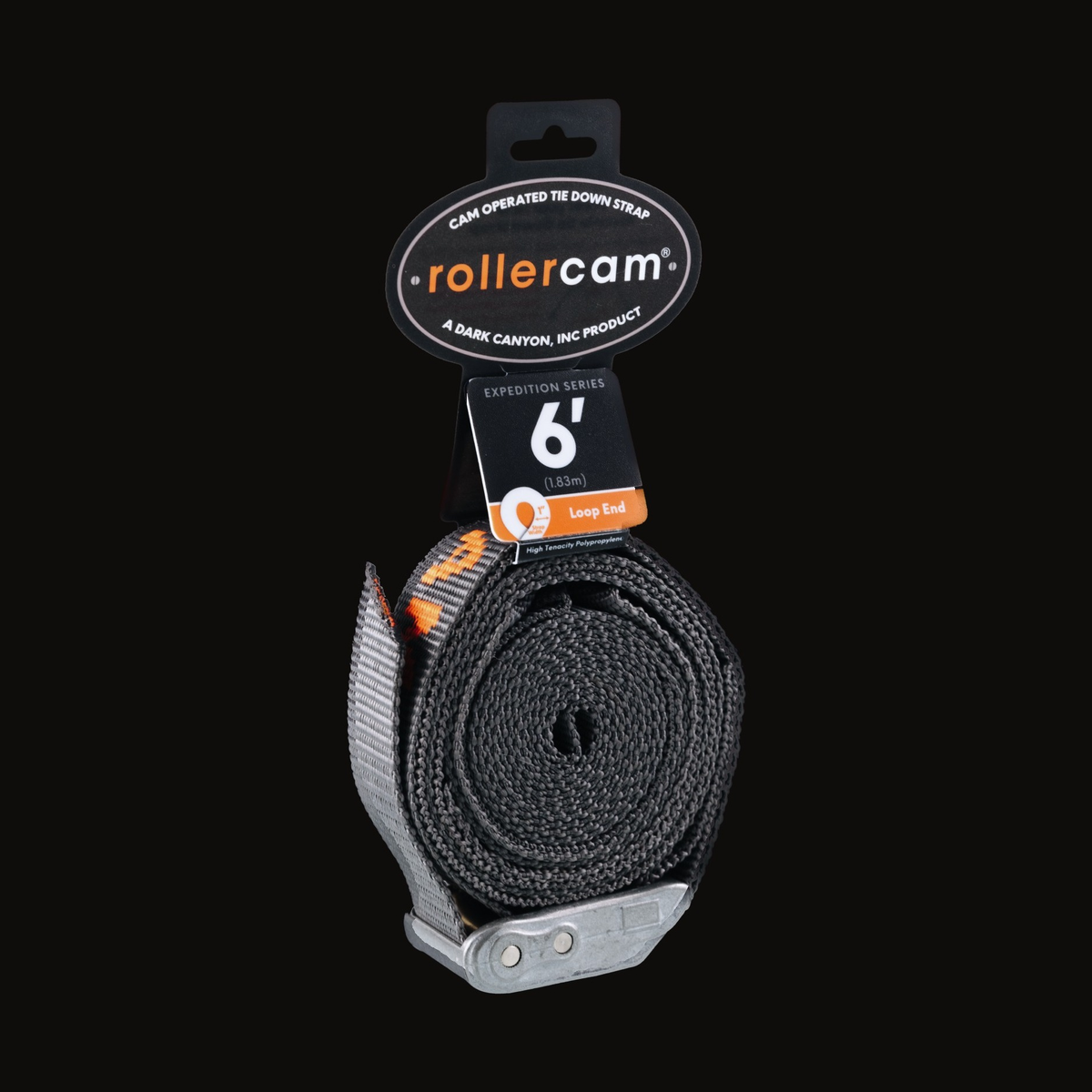 Rollercam 1" Cam Strap, Loop End in Expedition, 6 ft