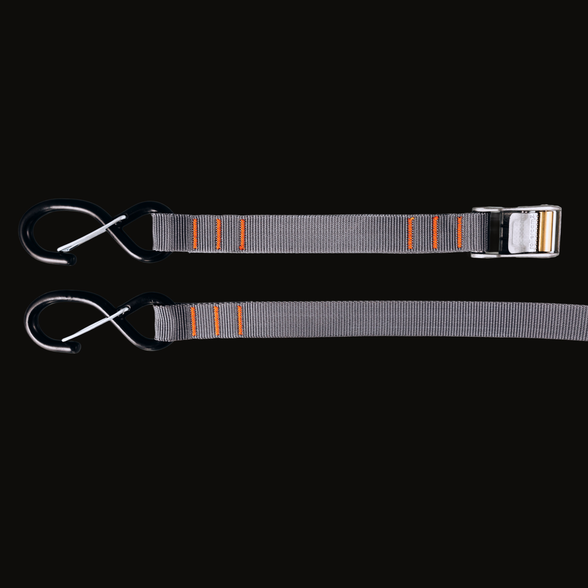 Rollercam 1" Cam Strap, Hook End in Graphite
