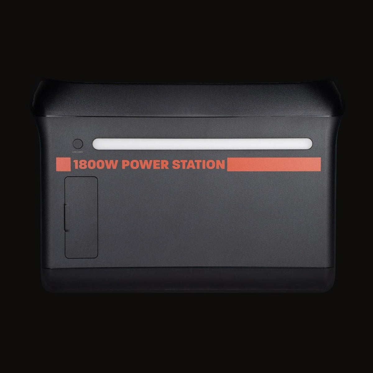 Sasquatch 1800W power station, front view with the output panel