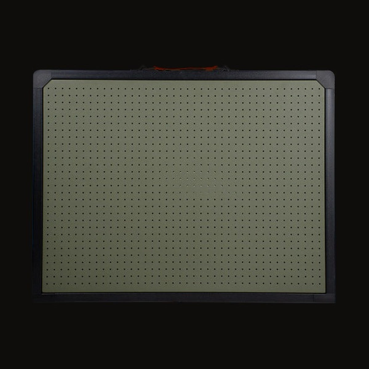 The Sasquatch camping table folded flat