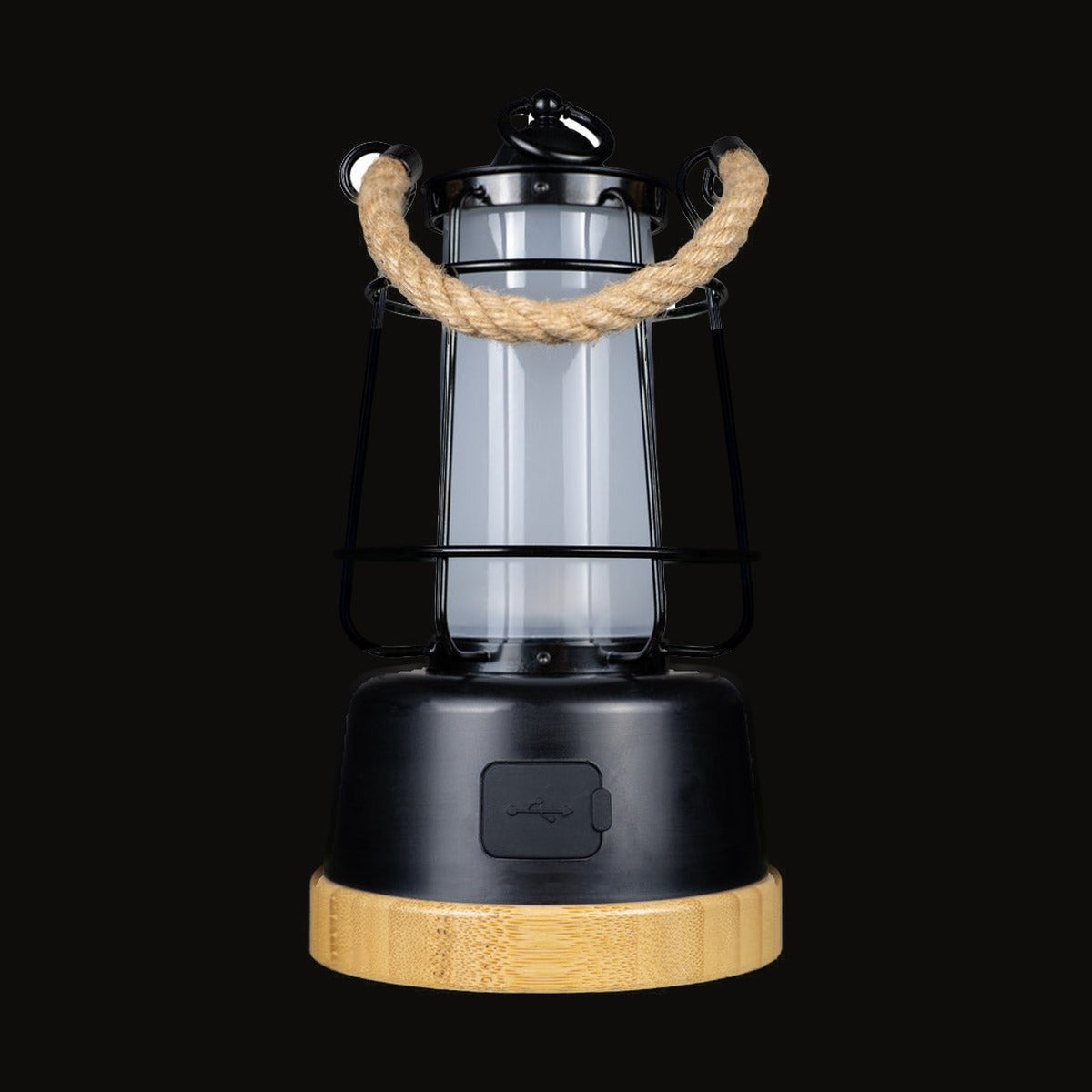 Back of the rope lantern, switched off